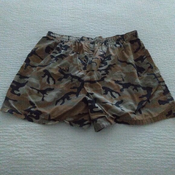 2 pairs mens camo boxer shorts - Picture 3 of 4